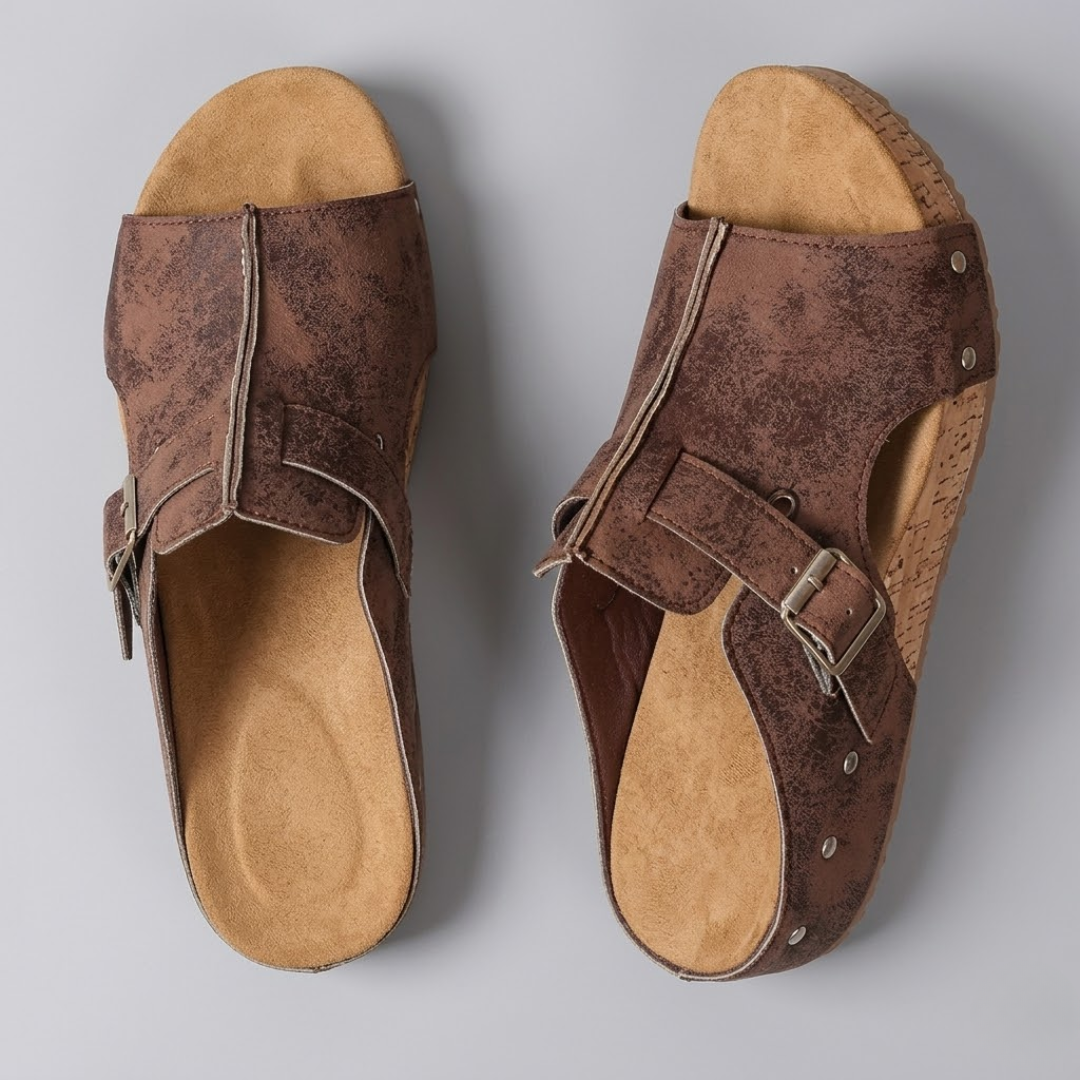 Sandalias de plataforma Denver con cuña