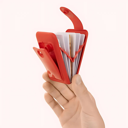 Billetera Minimalista con Protección RFID y Diseño Compacto para Tarjetas