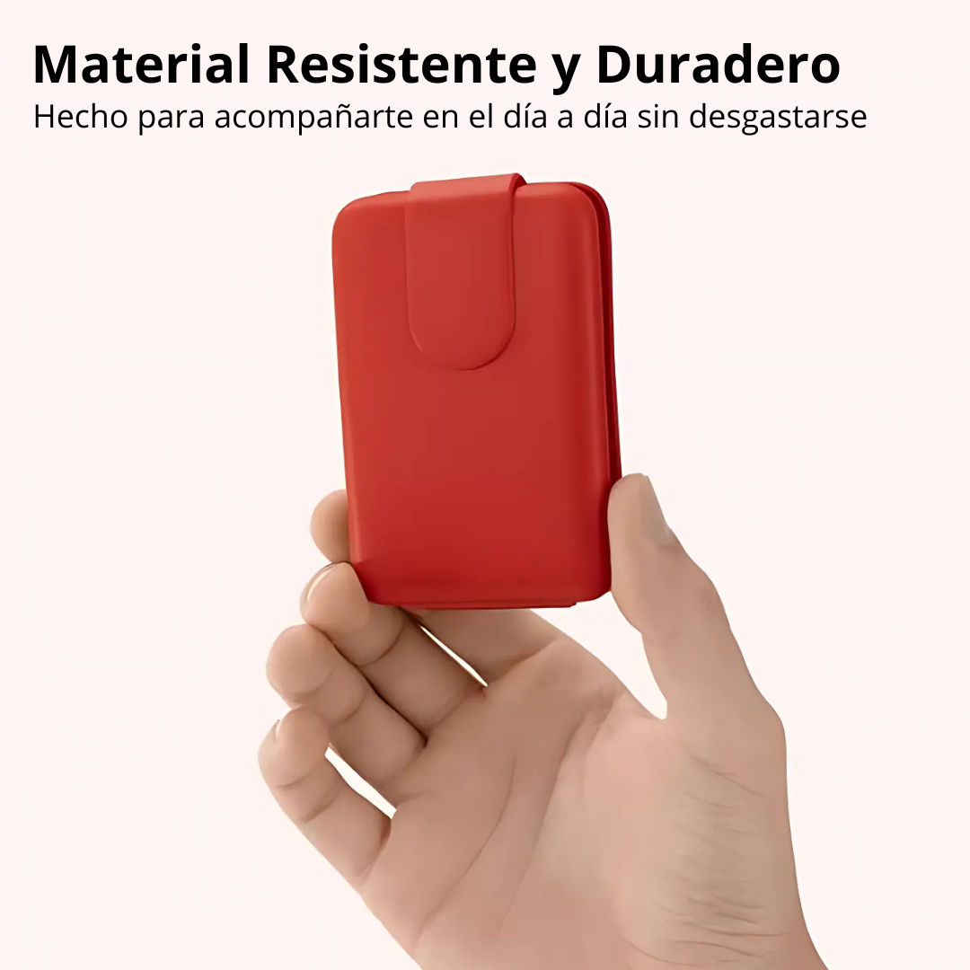 Billetera Minimalista con Protección RFID y Diseño Compacto para Tarjetas