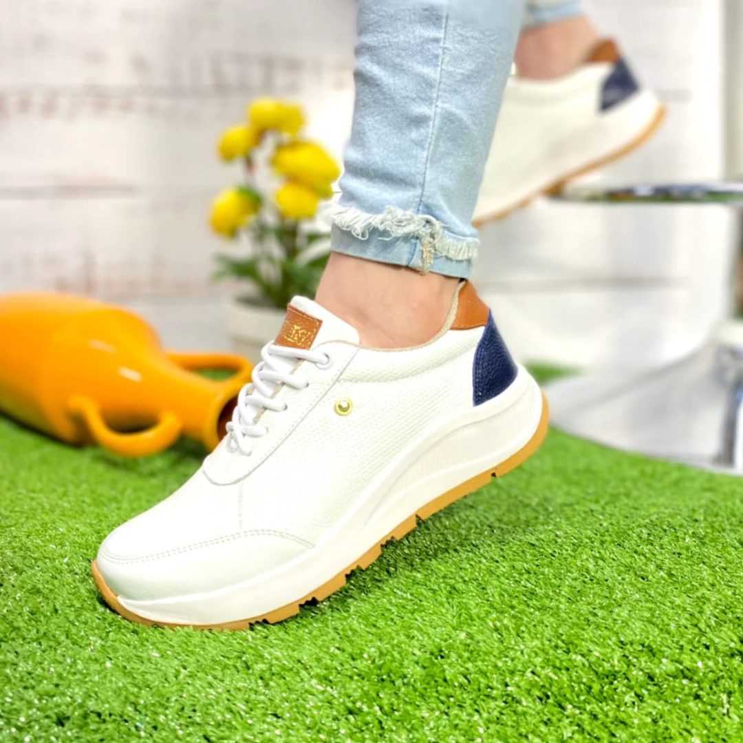 Zapatos Casuales y Ergonómicos de Cuero para Mujer