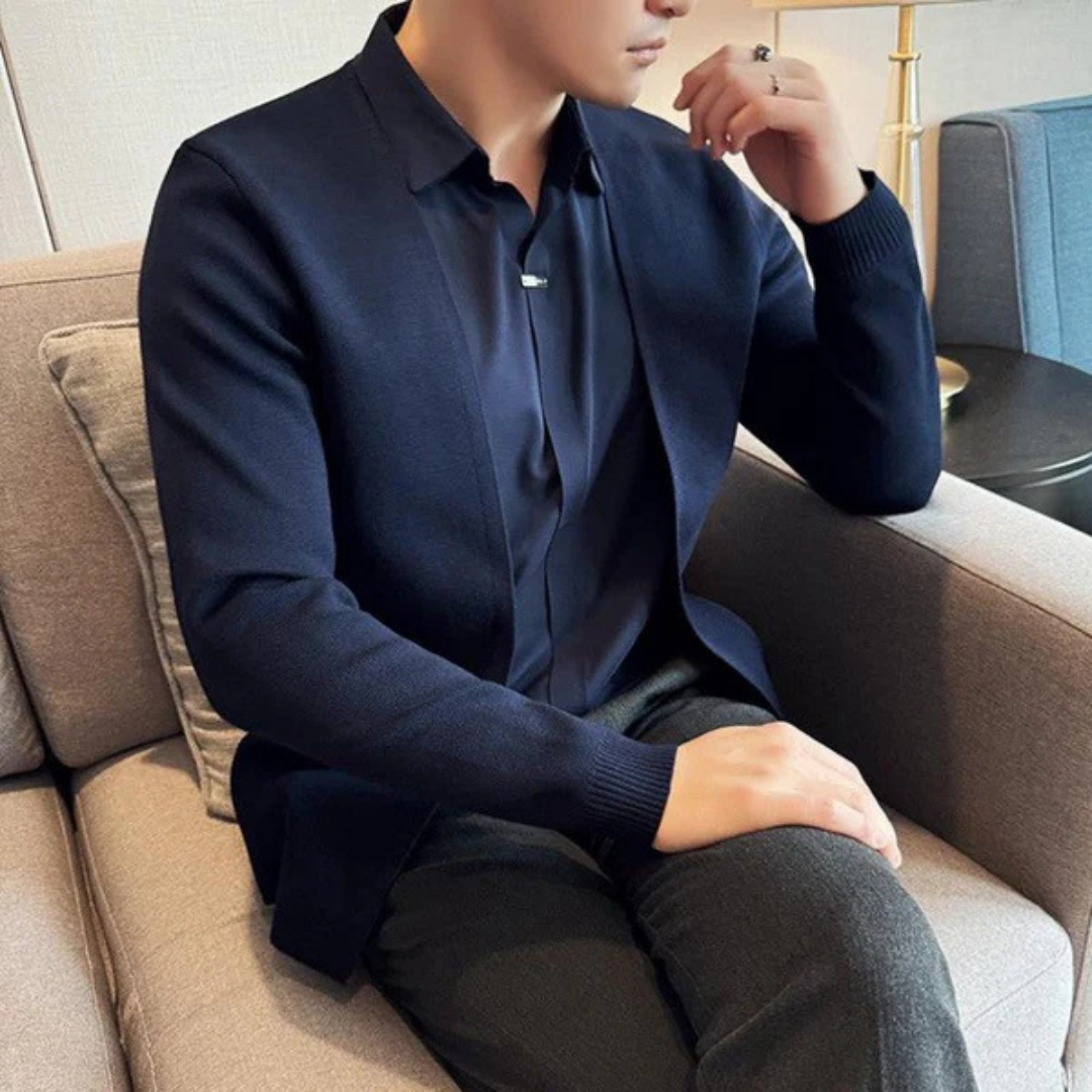 Chaqueta Moderna de Dos Piezas para Hombre