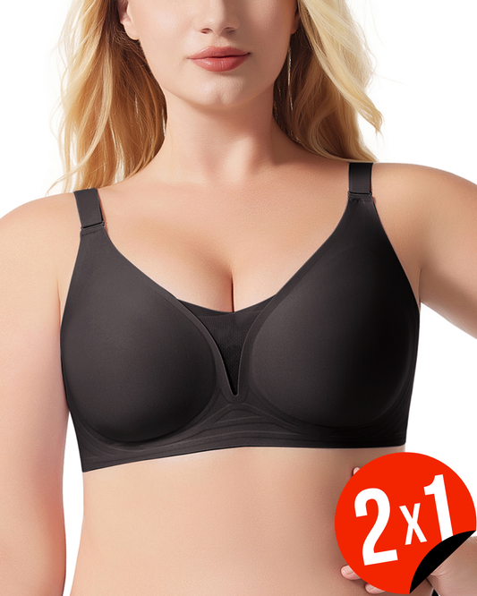 Sujetador sin Aros con Escote en V (OFERTA 2X1)