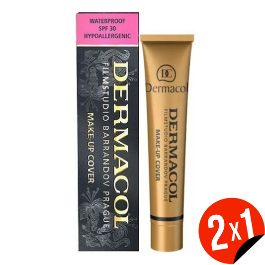 Base Líquida de Alta Cobertura con protector solar (OFERTA 2X1