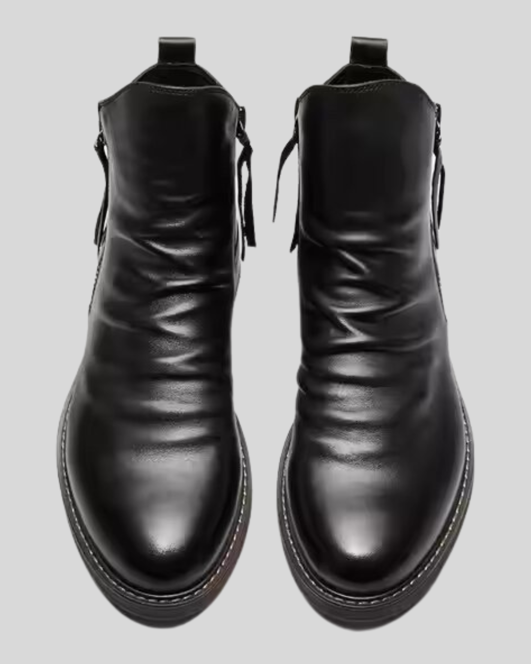 Botines Vintage con Cremallera para Hombre®