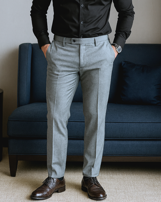 Pantalones Casuales con Cintura Elástica para Hombre