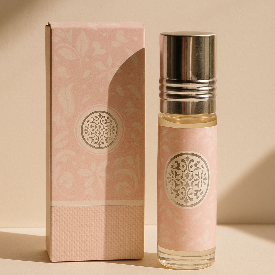 Perfume Roll-On para Mujer de Aroma Intenso y Elegancia Compacta