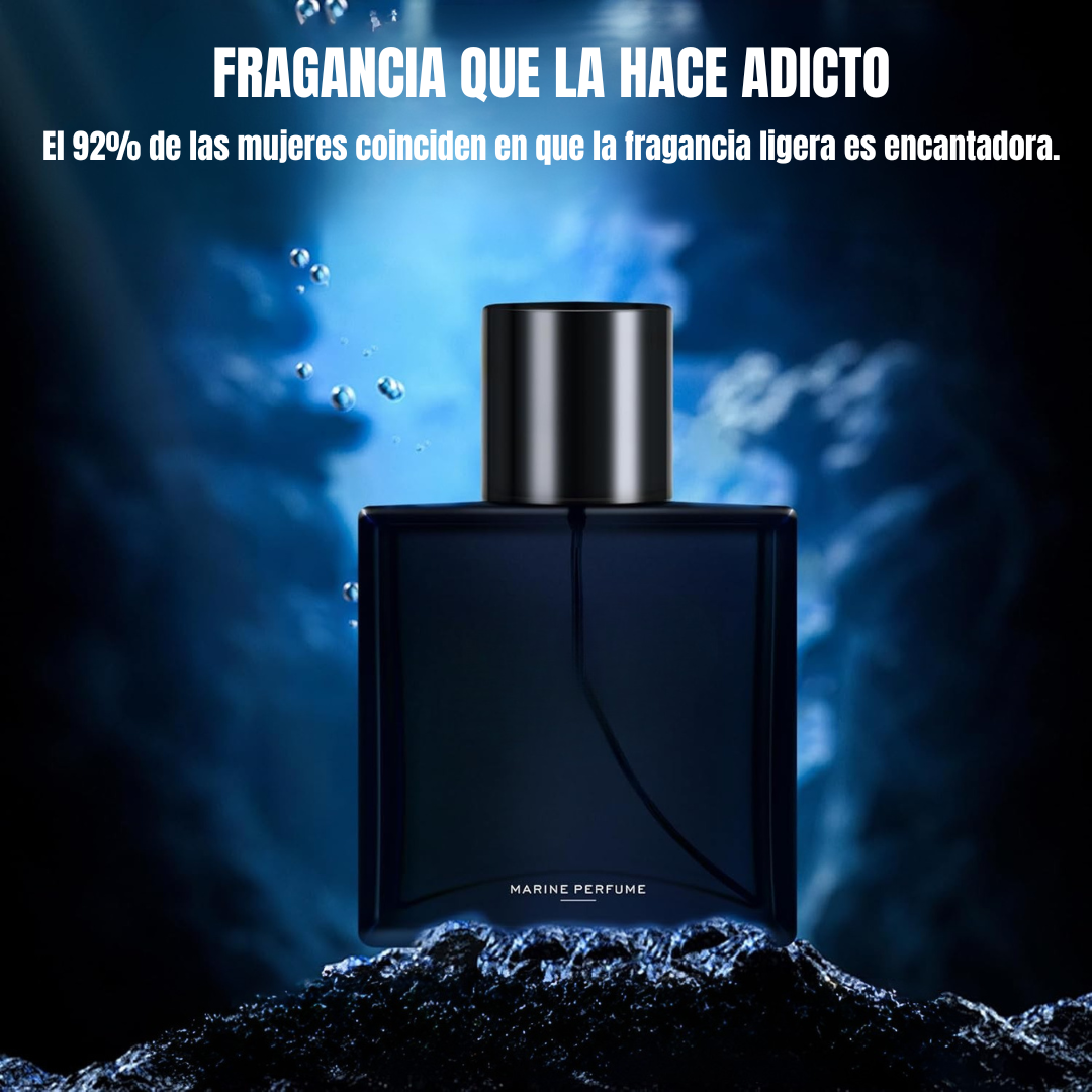 Perfume Marino con Aroma Fresco y Sofisticado para Hombre en Presentación de 50 ml