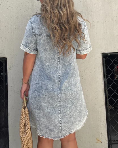 Vestido Camisero Roma de Algodón®