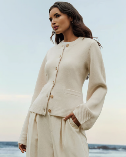 Cárdigan Ligero de Punto para Mujer