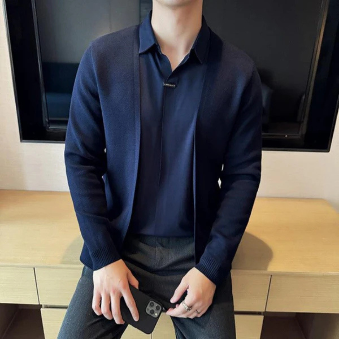 Chaqueta Moderna de Dos Piezas para Hombre