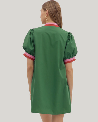 Vestido de Cuello en V