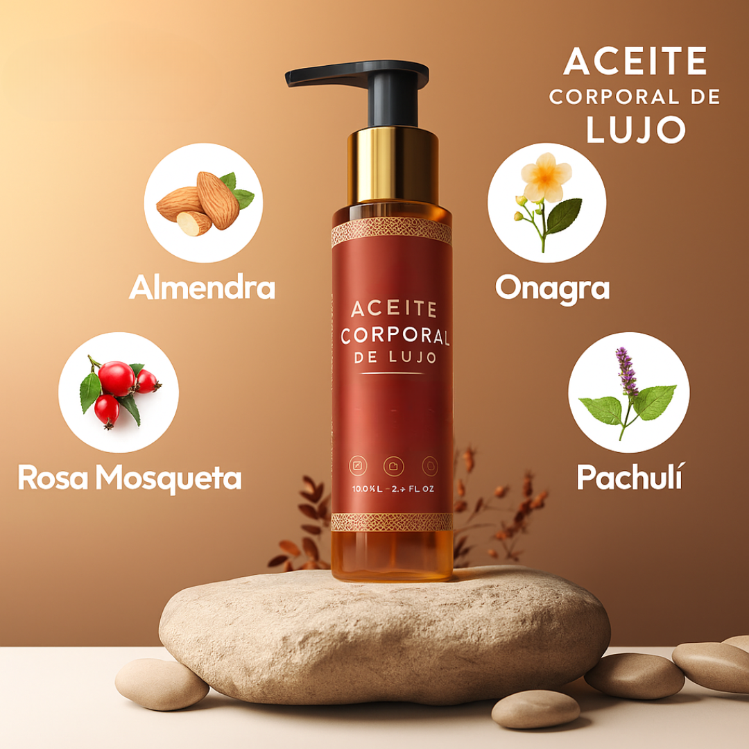 Aceite Corporal que Reafirma, Rellena y Embellece Tu Piel (OFERTA 2X1)