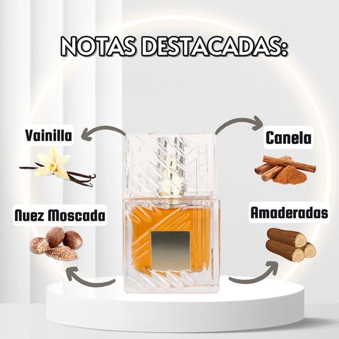 Perfume Unisex Vainilla Spice con un Toque Suave y Envolvente de Notas Amaderadas
