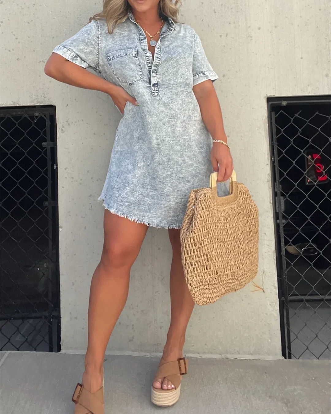 Vestido Camisero Roma de Algodón®