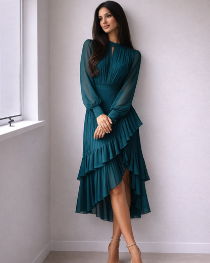 Vestido Elegante Midi Viena