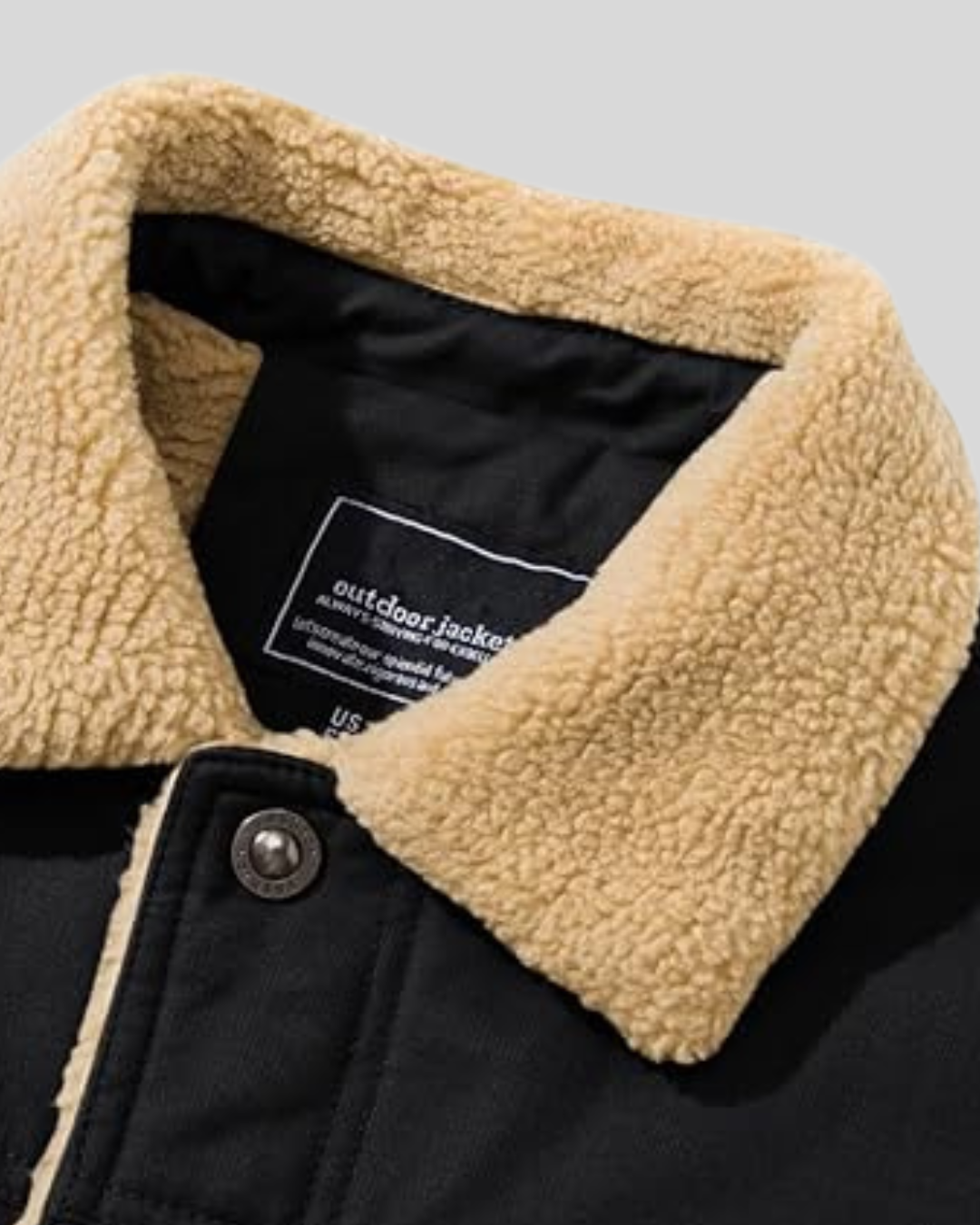 Chaqueta de Forro Polar Sherpa para Hombre