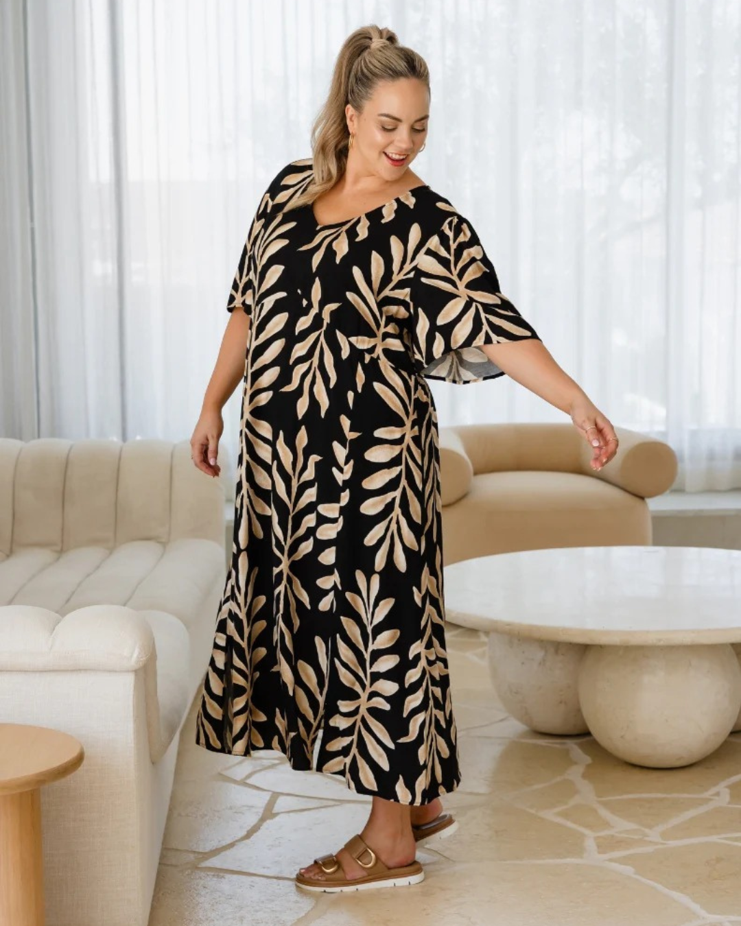 Vestido de Caída Fluida Atenas®