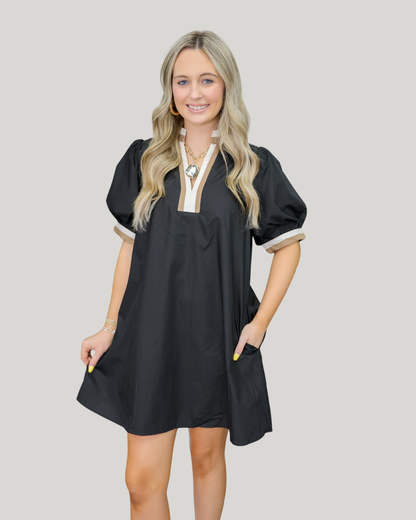 Vestido de Cuello en V