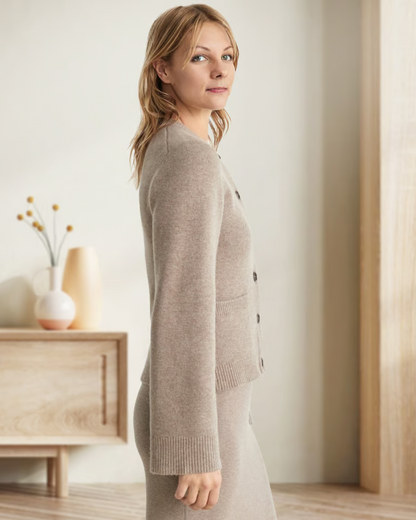 Cárdigan Ligero de Punto para Mujer