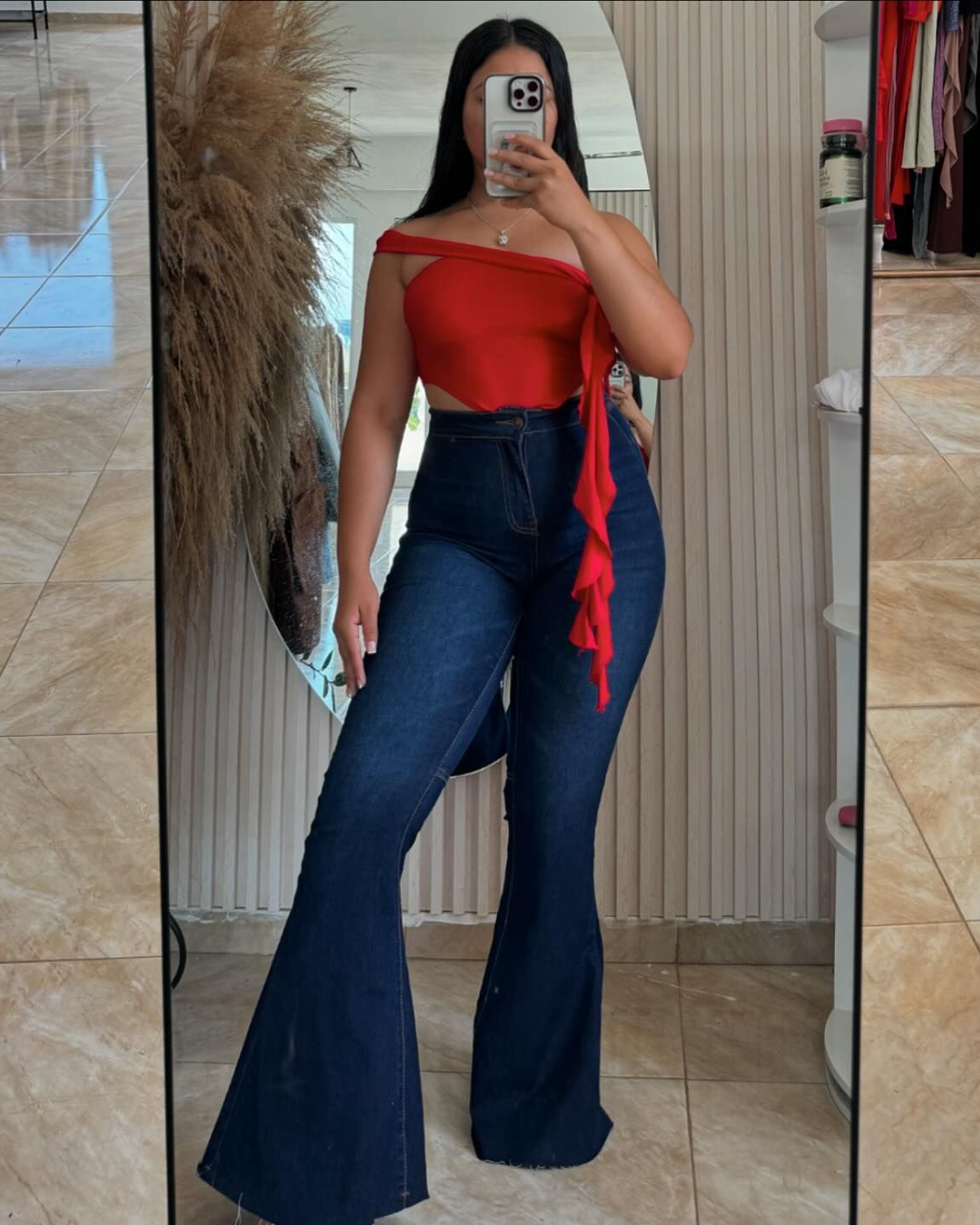 Pantalón Campana Cintura Alta Moldeador