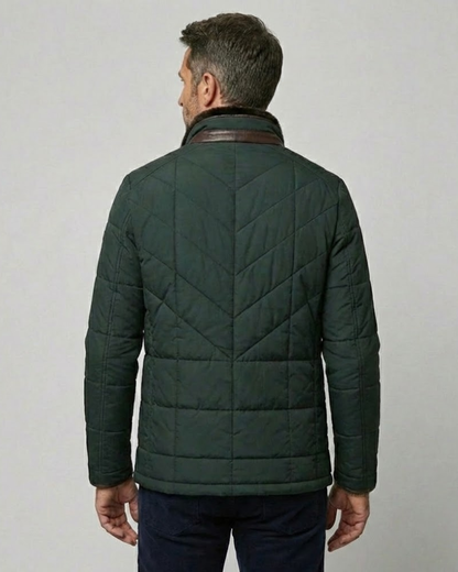 Abrigo Masculino de Estilo Sofisticado con Cuello Clásico®