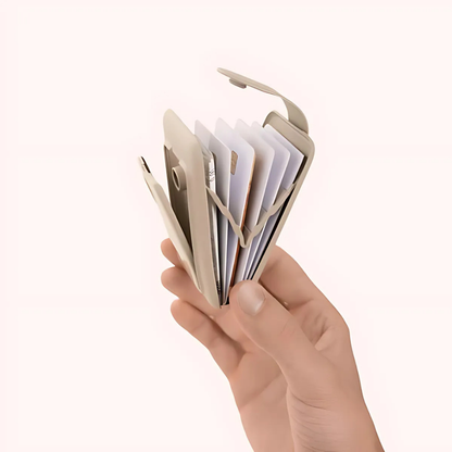 Billetera Minimalista con Protección RFID y Diseño Compacto para Tarjetas