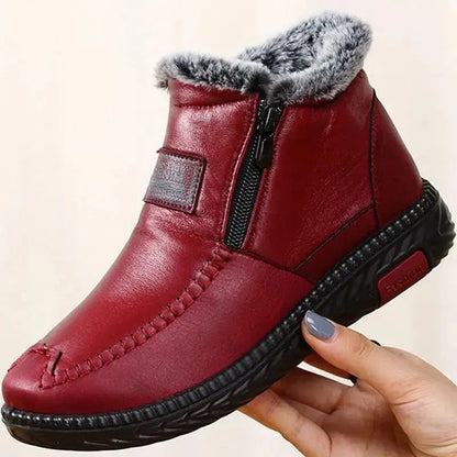 Botas Polares de Cuero para Mujer
